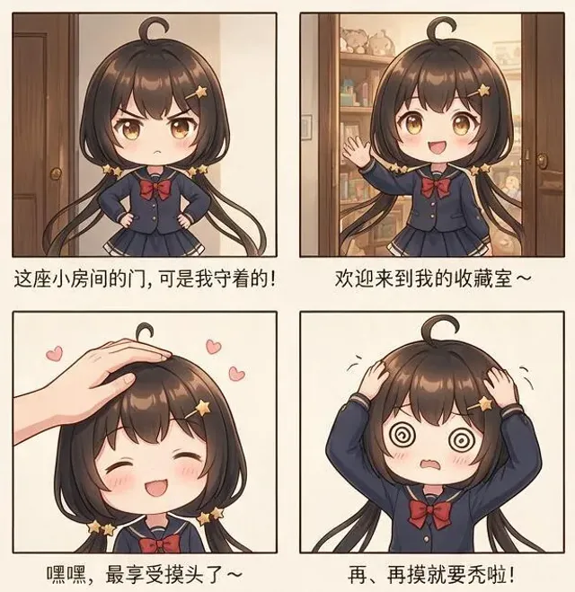 冬 · 守门摸头